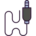 Free Audio Cable  Icon