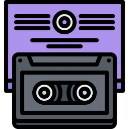 Free Audio Cassette  Icon