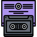 Free Audio Cassette  Icon