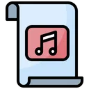 Free Music File File Document Icon