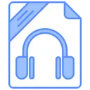 Free Audio File File File Format Icon