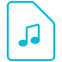 Free File Audio Document Icon