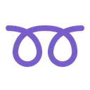 Free Lockig Schleife Flach Symbol