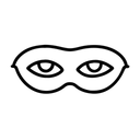 Free Augenmaske Symbol