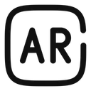 Free Augmented reality  Icon