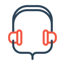 Free Auriculares Auriculares Auriculares Icon