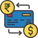 Free Aussenhandelsgeschaft Transaktion Devisen Symbol