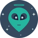 Free Ausserirdischer Weltraum Planet Symbol