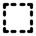 Free Auswahl Quadrat Auswahlrechteck Symbol