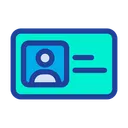 Free Identifikation Personalausweis Ausweis Icon