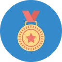 Free Auszeichnung Emblem Goldmedaille Symbol