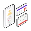 Free Autenticazione Utente Autenticazione Dellidentita Accesso Al Profilo Utente Icon
