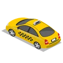 Free Auto Taxi Zuruck Symbol