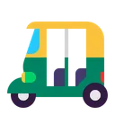 Free 人力車、フラット アイコン