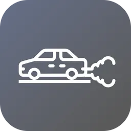 Free Car Emissions  Icon