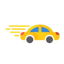 Free Coche Velocidad Viajes Icono