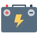 Free Auto Batterie Uberbruckungskabel Symbol