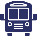 Free Autobus Autobus Escolar Transporte Icon