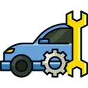 Free Automotive Car Service Hobby Icon