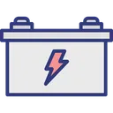 Free Automotive Battery Battery Charging Car Battery Icon