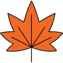 Free Autumn Leaf Icon Icon
