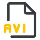 Free Avi  Icon