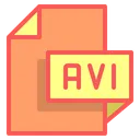 Free Avi File Format File Icon