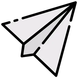 Free Avion de papel  Icono