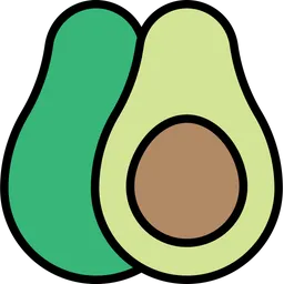 Free Avocado  Symbol