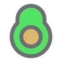 Free Avocado  Icon