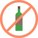 Free Avoid Ban Alcohol Icon