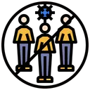Free Avoid Crowd Avoid Group Group Icon