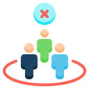 Free Avoid Crowds Epidemic Prevention Coronavirus Icon