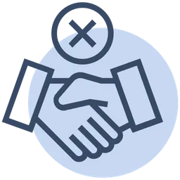 Free Avoid Handshake  Icon