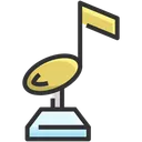 Free Award Trophy Certificate Icon
