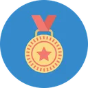 Free Award Emblem Gold Medal Icon
