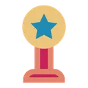Free Trophy Success Gold Icon