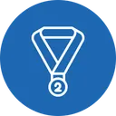 Free Award Second Position Icon