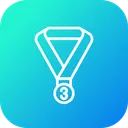 Free Award Third Position Icon