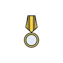 Free Award Medal  Icon
