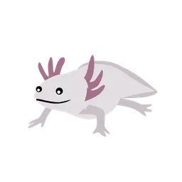 Free Axolotl  Symbol