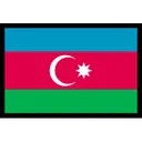 Free Azerbaijan Flag  Icon