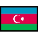 Free Azerbaijan Flag  Icon