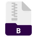 Free B File Document Icon