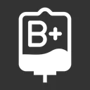 Free B Positive Blood  Icon