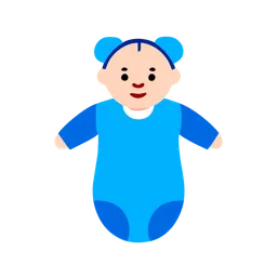 Free 아기  아이콘