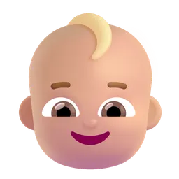 Free Baby Emoji Icon