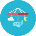 Free Baby Mobile Icon