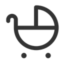 Free Baby Carriage  Icon