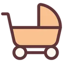 Free Baby Stroller Baby Trolley Child Icon